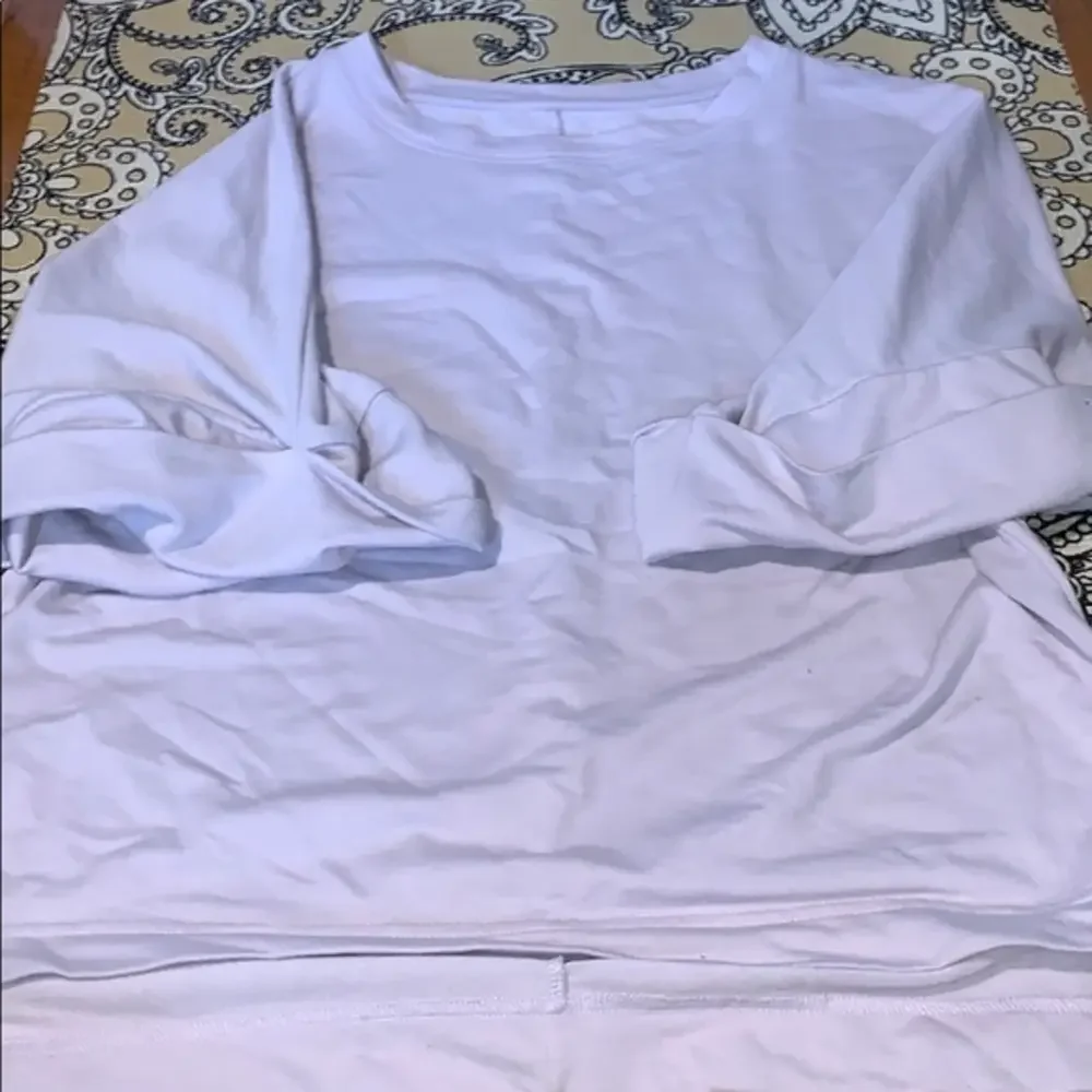New York & company Lavender‎ oversized shirt